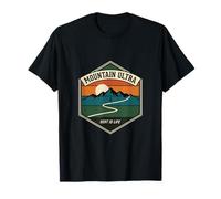 Marathon de Course sur Sentier Mountain Ultra Vert T-Shirt