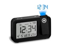 Marathon Las Vegas Réveil digital à projection réglable au plafond avec affichage rétro-éclairé