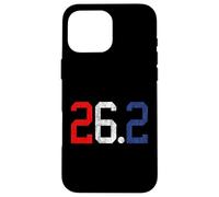 Marathon Run 42 km - Inspiré des fanatiques de Course à Pied Coque pour iPhone 16 Pro Max