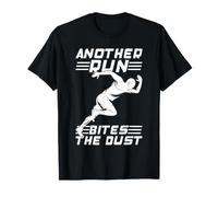 Marathon Runner Bites The Dust Running T-Shirt