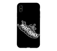 Marathoner Chaussures de Course Marathon Runner 26,2 km Coque pour iPhone XS Max