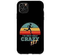 Marathonien et Premier Marathon pour 13,1 Je ne suis qu'à moitié Fou Coque pour iPhone 11 Pro Max
