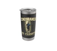 Marathonien Marathonien Course À Pied Gobelet isotherme en acier inoxydable double paroi