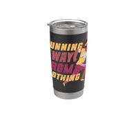 Marathonien Marathonien Course À Pied Gobelet isotherme en acier inoxydable double paroi