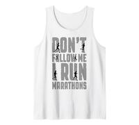 Marathonien Ne me suis Pas, Je Cours des Marathons Débardeur