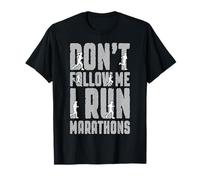 Marathonien Ne me suis Pas, Je Cours des Marathons T-Shirt