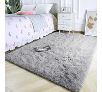 MARATIP Tapis moelleux pour salon, grande taille, salon moderne, pour fille, tapis doux et moelleux pour la chambre à coucher (gris, 80 x 150 cm)