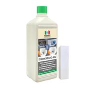 MARBEC DISINKROSTO WC 1LT Acide tampon détartrant puissant spécifique pour le nettoyage en profondeur des toilettes, citernes et sanitaires fortement incrustés contre le calcaire et la rouille