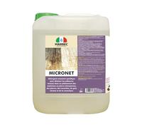 MARBEC MICRONET 5LT Détergent spécifique pour enlever la saleté de piétinement des matériaux lapidaires microporeux, tels que les pierres, les travertins et le grès cérame.