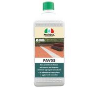 MARBEC PAV05 1LT Cire protectrice pour extérieur terre cuite pierre et ciment anti-saleté anti-détérioration hydrofuge respirante ravive les couleurs résistante aux intempéries