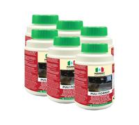 MARBEC PULI FORNO 1KGX6Pcs Gel détartrant détergent et dégraissant pour fours, barbecues, casseroles et plats de cuisson. Inodore, puissant contre les croûtes noires.