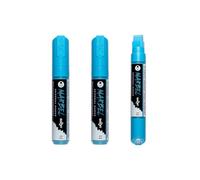 MARBEL - Lot de 3 Marqueurs Universels Pointe Rectangulaire Large 15mm Bleu N°215 - DA0222015215Cpack