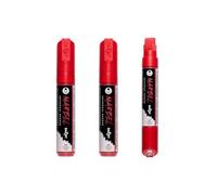 MARBEL - Lot de 3 Marqueurs Universels Pointe Rectangulaire Large 15mm Coquelicot N°480 - DA0222015480Cpack