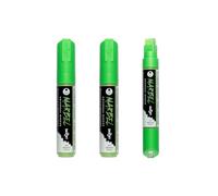 MARBEL - Lot de 3 Marqueurs Universels Pointe Rectangulaire Large 15mm Vert Prairie N°611 - DA0222015611Cpack