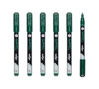 MARBEL - Lot de 6 Marqueurs Universels Pointe Conique Fine 2mm Vert Jungle N°680 - DA0223002680Cpack