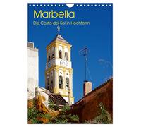 Marbella - Die Costa del Sol in Hochform (Wandkalender 2026 DIN A4 hoch), CALVENDO Monatskalender: Der Treffpunkt des Jetset an der Costa del Sol