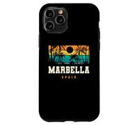 Marbella Espagne Méditerranée Andalousie Plage Coucher de Soleil Coque pour iPhone 11 Pro