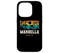 Marbella Espagne Méditerranée Andalousie Plage Coucher de Soleil Coque pour iPhone 14 Pro