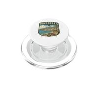 Marbella Espagne Voyage Marbella Souvenir Marbella Costa Del Sol PopSockets PopGrip pour MagSafe