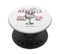 Marbella Life Is Better In Costa del Sol Andalousie Souvenir PopSockets PopGrip Adhésif