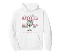 Marbella Life is Better in Costa Del Sol Andalousie Souvenir Sweat à Capuche