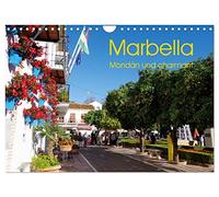 Marbella - Mondaine et charmante, Version française (Calendrier mural 2026 DIN A4 portrait), Calendrier CALVENDO mensuel