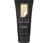 Marbert Man Pure Black Intense Shampooing pour les cheveux et le corps 200 ml 200 ml