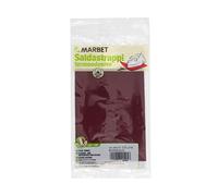 Marbet Tissu en coton thermocollant 40 x 15 cm - Bordeaux - MB120.018