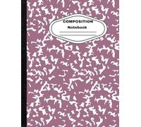 Marble composition notebook college ruled (8.5*11): Wide ruled paper subject book