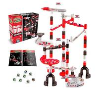 Marble Genius Marble Run Racing Set: 125 pièces Marble Run Racing Set Marbles Maze Tower Building Blocks, Marble Race Track Rolling Game, Apprentissage éducatif STEM Jouet Cadeau