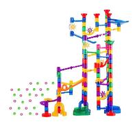Marble Genius Set Parcours Luminescent Marble Glow Run (200 Pcs) Blocs de Construction Éducatifs STEM, Accès à l'Appli et Manuel d'instructions Couleur, Cadeau d’Enfants Idéal, Super Ensemble Extrême