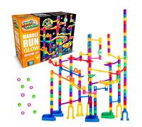 Marble Genius Set Parcours Luminescent Marble Glow Run (300 Pcs) Blocs de Construction Éducatifs STEM, Accès à l'Appli et Manuel d'instructions Couleur, Cadeau d’Enfants Idéal, Super Ensemble Extrême