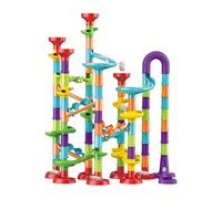 Marble Run - Ensemble de 113 Jouets de Construction et de Construction Super Amusants pour Les de 3 à 8 Ans, Piste de Course en marbre Solide, Jeu de Blocs d'apprentissage et éducatif Facile à