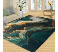 Marble Tapis 200x290cm, Emerald Green Marble Tapis for Living Room