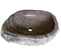 Marblechic - Évier en onyx marron miel pierre 56 x 43 x 14 cm
