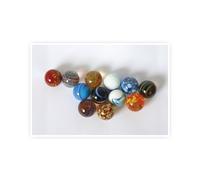 Marbles En Verre 25 Mm - 12 Pièces Dans Un Réseau