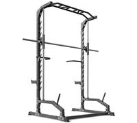 Marbo MS-U105 2.0 - Machine avec barre de traction et barres de traction - Avec supports de sécurité pour haltères longues - Smith avec station de dips - Barre de traction - Station de musculation