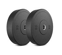 Marbo Sport Bumper Plates Plaques de Poids en Caoutchouc Solide d'un Ensemble en Caoutchouc Solide / 30kg / 60kg Choisir Parmi des plaques de Musculation | Made in EU