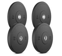 Marbo Sport Bumper Plates Plaques de Poids en Caoutchouc Solide d'un Ensemble en Caoutchouc Solide / 30kg / 60kg Choisir Parmi des plaques de Musculation | Made in EU