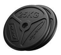 Ensemble de poids en fonte olympiques ø50 / 51 mm | 50 kg / 2 x 25 kg - Marbo Sport