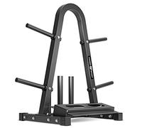 Marbo Sport - Support multi-supports pour plaques, barres et haltères, structure solide 40x40 mm, capacité 300 kg, rangement pratique pour home gym et salle de fitness - MH-S007 2.0