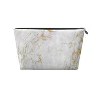 Marbre Blanc doré, Trousse de Toilette Trousse de Maquillage Sac à cosmétiques Trousse de Toilette de Voyage Portable