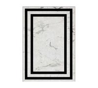 Marbre blanc impression numérique 3D Tapis antidérapant - 160 x 230