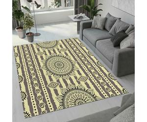 MARBRE Boho Rug Living Room Bedroom Runner 3D Retro Rugs Washable Anti-Slip Super Soft Short Pile Rug 100x200cm Fluffy No Shedding Indoor Outdoor Carpets Mat(Image 3-14)