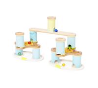 Marbre Course Écologique Bois Bambou Course Enfants Éducatif Jeu Set boppi