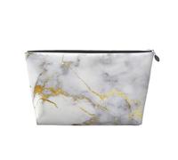 Marbre doré Italien, Trousse de Toilette Trousse de Maquillage Sac à cosmétiques Trousse de Toilette de Voyage Portable