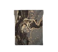 Marbre Luxueux en Or Noir, Sac de Rangement pour Femmes, Portefeuille supérieur à Presser, Petit Porte-Monnaie, Pochette de Changement