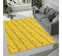 MARBRE Musiknote Rug Living Room Bedroom Runner 3D Musical Score Rugs Washable Anti-Slip Super Soft Short Pile Rug 60x110cm Fluffy No Shedding Indoor Outdoor Carpets Mat(Image 1-18)