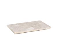 Marbre plateau pour plant box WxHxD 26x1.5x17cm