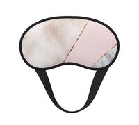 Marbre rose doré mélangé et émietté,Masques de sommeil occultants, cache-yeux couvrants, masques de sommeil anti-lumière